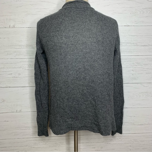 Cashmere Addiction Grey Open Cardigan - Picture 2 of 4